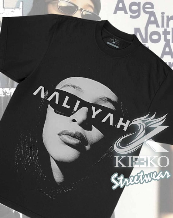 Aaliyah Heavyweight Graphic Tee | Super Heavyweight 9.7 oz 330 GSM | Oversized Unisex Streetwear T-Shirt