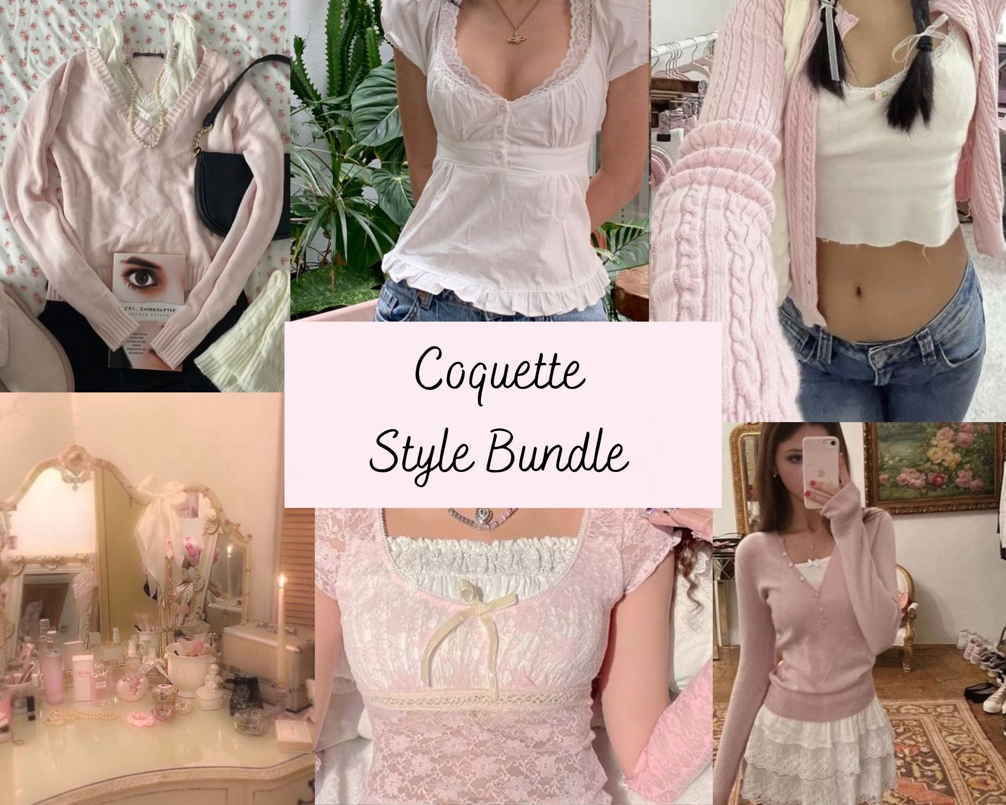 Coquette Style Bundle Aesthetic Clothing Mystery Box -  Canada