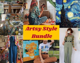 Artsy Style Bundle aesthetic clothing core mystery box