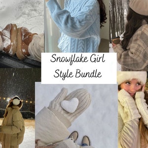 Snowflake Girl Style Bundle aesthetic clothing mystery box