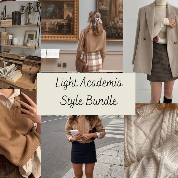 Light Academia Style Bundle aesthetic clothing mystery box