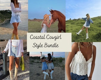 Coastal Cowgirl Style Bundle aesthetic clothing mystery box