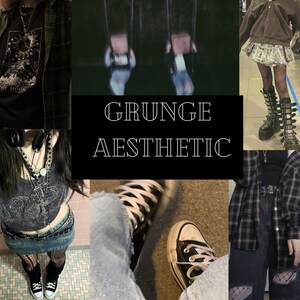 Grunge Aesthetic core Style Bundle clothing mystery box