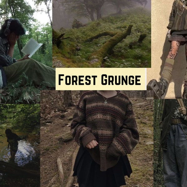 Forest Grunge Style Bundle aesthetic clothing mystery box