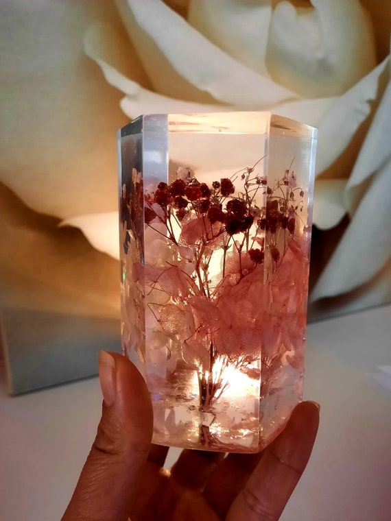 Real Dried Flowers Set Art Craft Epoxy Resin Candle Glass Kit Jewelry