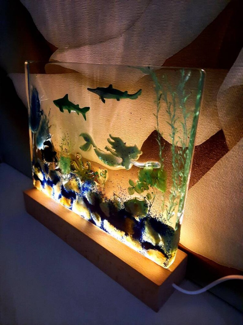 Handmade Customized Resin Fish Tank. Epoxy Resin Dried Etsy UK