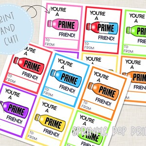 Tarjetas imprimibles para el día de San Valentín para la escuela / 12 diseños / Descarga instantánea