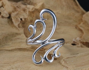 Elegant 925 Silver Ring Women's Silver Ring Ornament