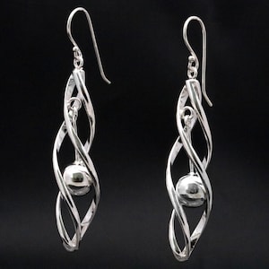 925 silver ladies earrings hanging earrings handmade