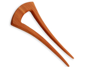 Wooden hairpin hair fork elegant timeless design