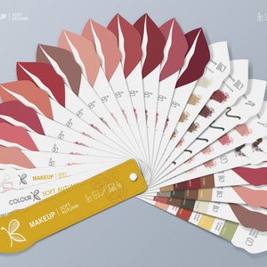 Paleta de cores SOFT Autumn MAKEUP Fan da Kelly Tavora