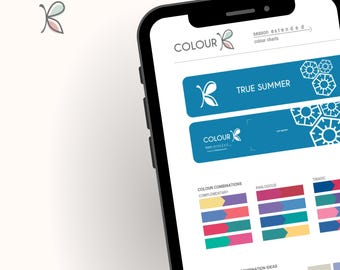 True Summer Colour Palette: Personal Colour Analysis (Digital)