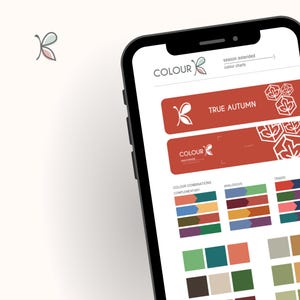 True Autumn DIGITAL Colour Palette for Personal Colour Analysis – 12 Season System by Kelly Tavora