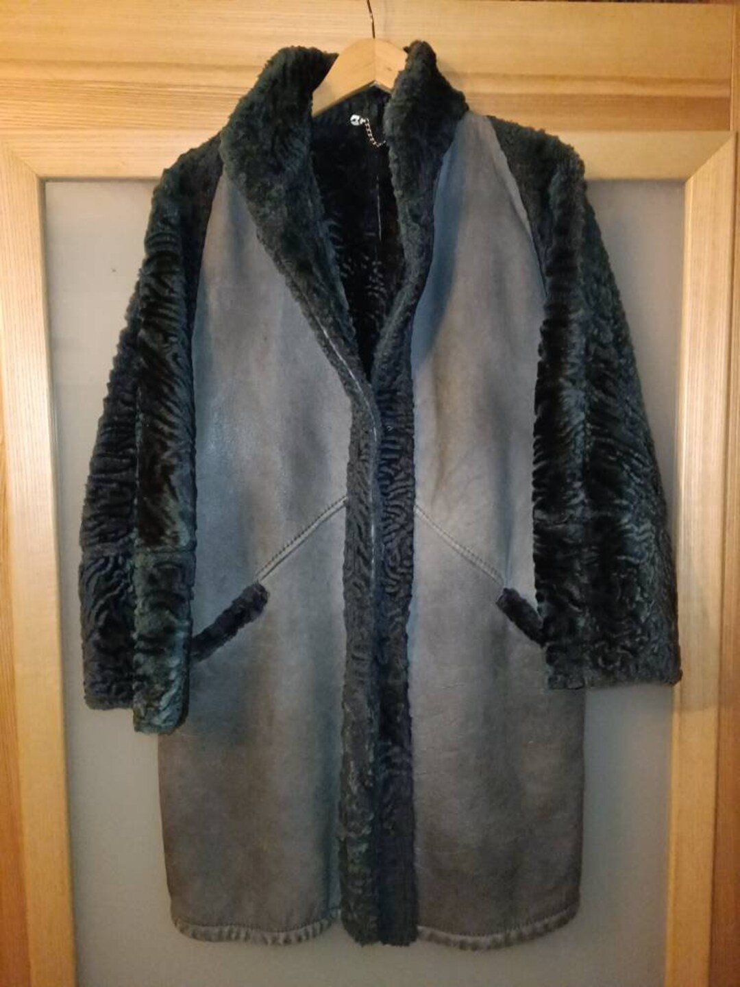 Vintage Women's Shearling Coatpenny Line Coatsheepskin - Etsy