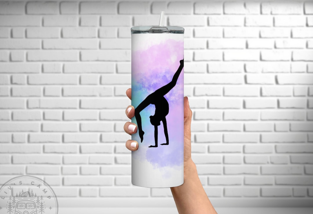Gymnastics Tumbler Gym Mom Tumbler Gymnastics Life Gymnast Etsy
