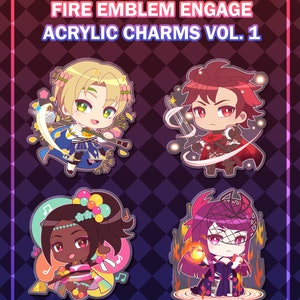 Fire Emblem Engage Acrylic Charms Vol. 1 - Royals