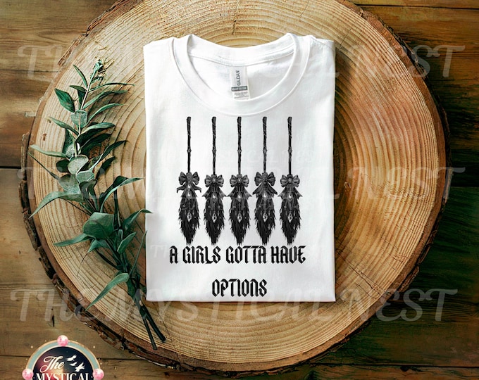 Gothic Halloween Witches PNG: Spooky Season, Trendy Girly Design (Digital Download)