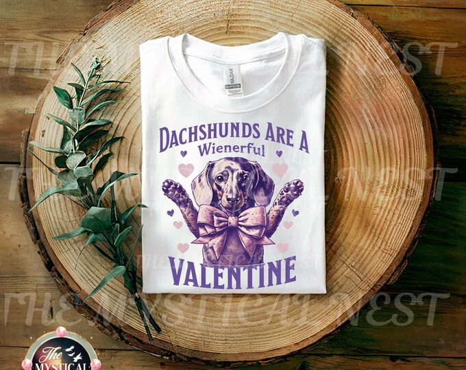 Dachshund Valentine PNG, Dachshunds Are A Wienerful, Dachshund PNG, Weiner Dog PNG, Dachshund Clipart, Digital Download
