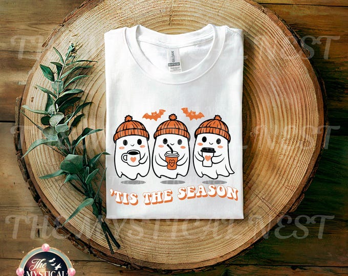 Tis The Season Halloween Png, Fall Png, Spooky Season Png, Trendy Halloween, Pumpkin Spice Season, Coffee Lovers, Fall Vibes
