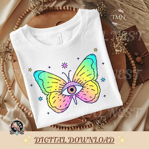 Third Eye Butterfly PNG: Mystical Spiritual Art (Digital Download)