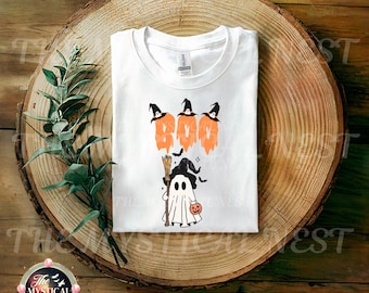 Ghost Halloween PNG: Spooky Season Sublimation Design (Digital Download