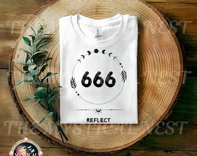 Angel Number 666 PNG, Manifest PNG, Printable Angel Number, Divine Guidance, Spiritual PNG, Digital Download