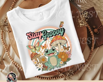 Imágenes prediseñadas de ranas retro en formato PNG: Gráficos vintage con estilo (Imagen digital)