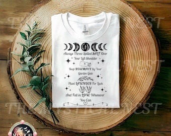 Practical Magic PNG: Always Throw Spilled Salt, Midnight Margaritas, Witchy Sublimation, Magic Spell Png, (Digital Download)