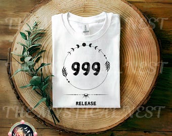 Angel Number 999 Graphic, Positive Manifestation PNG, Spiritual Printable PNG, Manifestation Clipart, Spiritual Sublimation, Divine Guidance