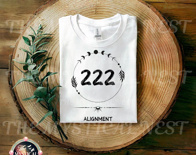 Angel Number 222 PNG, Spiritual Decor, Divine Guidance PNG, Digital Download, Manifestation Art, Numerology Sublimation