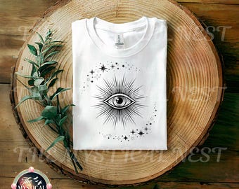 Celestial Eye PNG, Mystical Astrology Clipart (Digital Download)