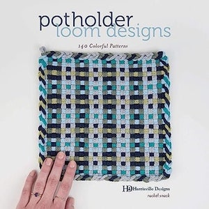 Potholder Loom design book by Friendly Loom