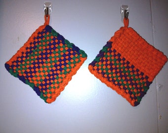 Handmade Sweet Treats Potholder Set