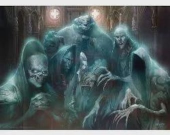 Compañero espiritual poltergeist / Entidad embaucadora caótica Invocación personalizada / Guardián espiritual embrujado de artes oscuras