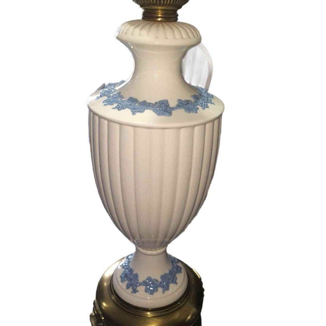 LOCAL PICKUP ONLY Vintage Wedgwood Queensware Lavendar on Cream Double