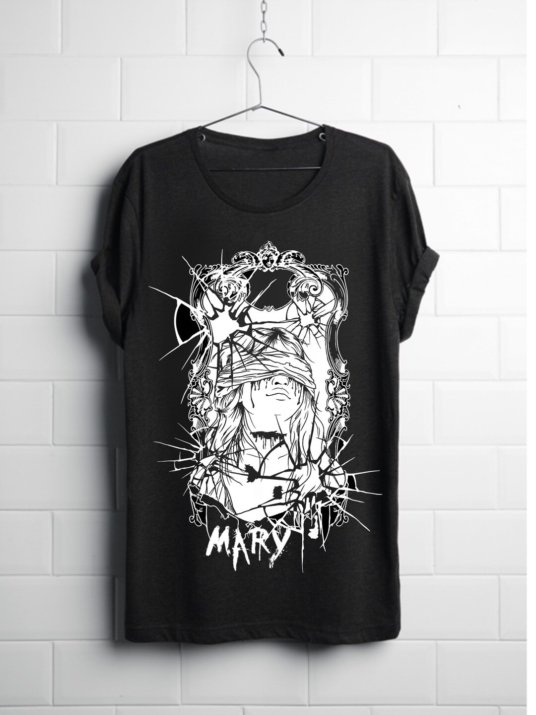 Bloody Mary Alternative Gothic Black Tshirt the Hex Coven Etsy UK