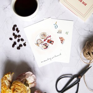 Carte postale DUO BRUNCH / COFFEE