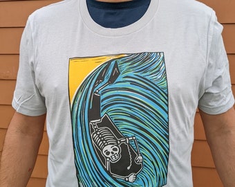 Day of the Dead Baja Sponger-T-shirt Day of the Dead GRATIS VERZENDING