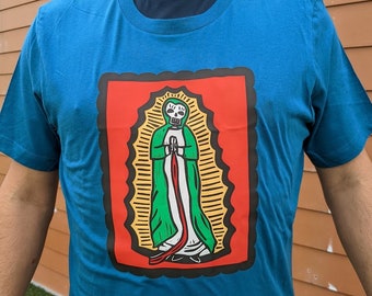 Day of the Dead T-shirt La Virgen GRATIS VERZENDING