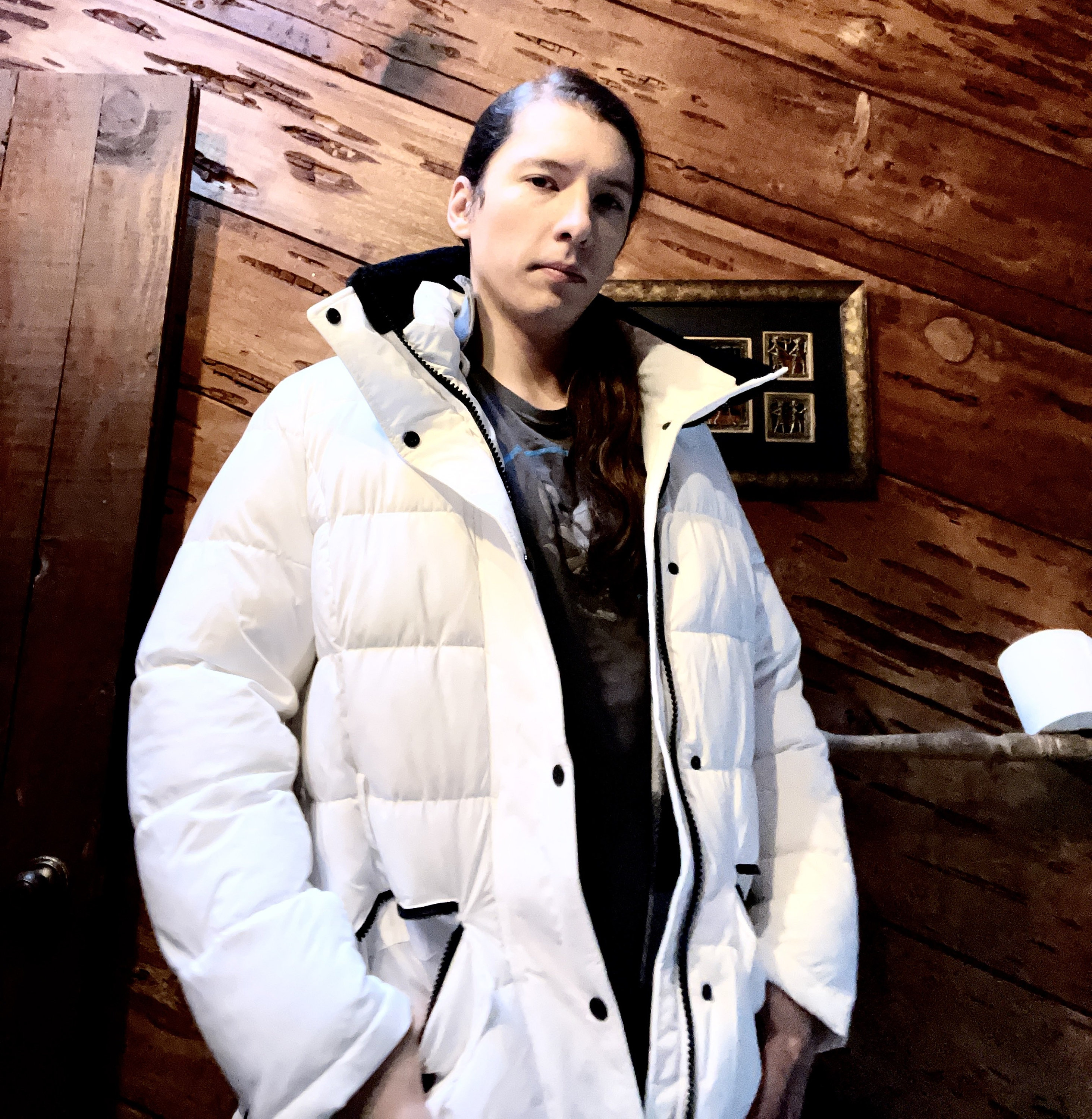 Michael Kors White Snow Coat L Unisex - Etsy Canada