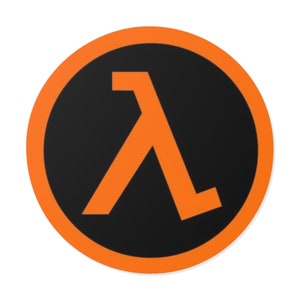 Lambda Half Life Sticker (Vinyl)