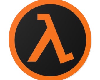 Lambda Half Life Sticker (Vinyl)