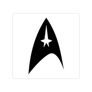 Star Trek Vinyl Sticker