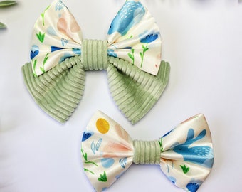 BINKY BUN | pet bow tie dog bow cat bowtie sailor bow for pet accessories for dog collar bow elastic bow tie gift for dog mum easter rabbit