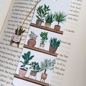 Crazy Plant Lady Bookmark | Plant Bookmark | Aluminum Bookmark | Plant Lover Gift | Gift for Booklovers | Book Accessories | Bookworm Gift