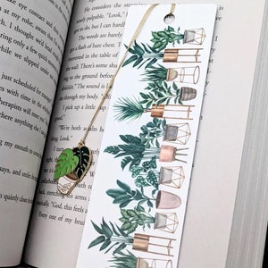 Plant Lover Bookmark | Plant Bookmark | Succulent Bookmark | Plant Lover Gift | Gift for Booklovers | Book Accessories | Bookworm Gift
