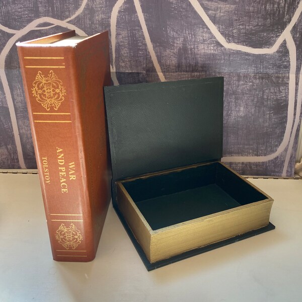 Secret Storage Book Etsy