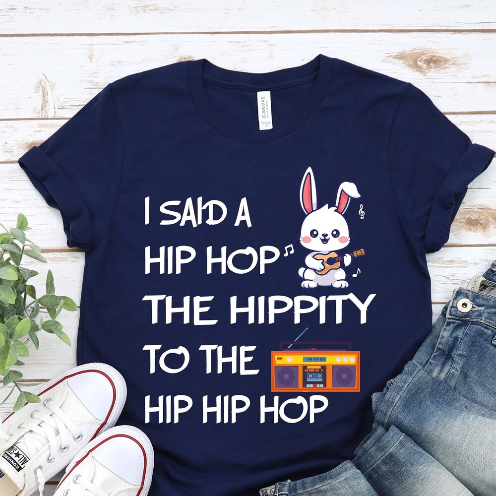 Hip Hop Shirt, Easter Bunny Shirt, Happy Easter Shirt, Rap Shirt, Funny Easter T-Shirt, Concert Shirt, 90S Shirt, Easter Women Shirt Miosama