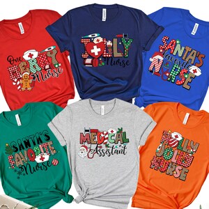 Santa's Favorite Medical Assistant Cute Christmas Gifts T-Shirt Santa's Favorite Medical Assistant Cute Christmas Gifts T-Shirt