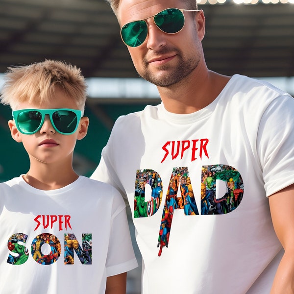 Superhero Dad Shirt,You are our Superhero,Best Dad Shirt,Father's Day Shirt,Cool Father Shirt,Super Dad Shirt,Gift For Dad,Super Son shirt